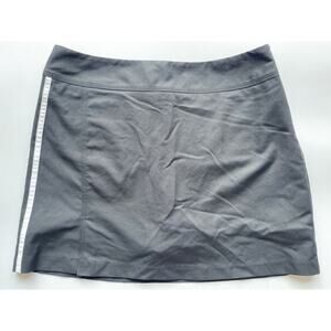 Adidas Black Three Stripe Climacool Golf Skort Size 8